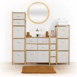 Portaoggeti 4 livelli Tidy box Marrone