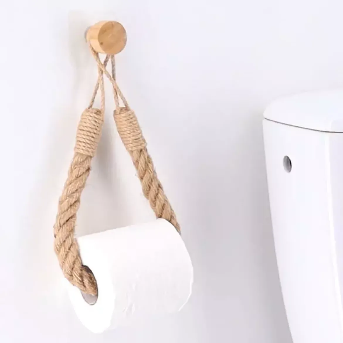 Portarotolo - portasciugamani Easy Chic Corda Naturale