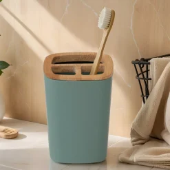 Portaspazzolino da denti Evy Verde salvia