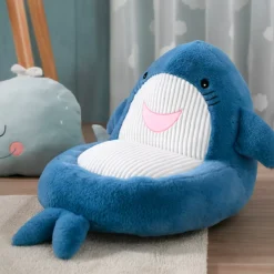 Pouf Bambino (45 x 45 cm) Moby Blu