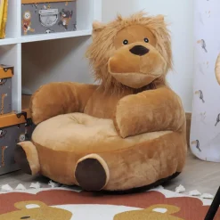 Pouf bambino (45 x 45 cm) Zimba Marrone camel