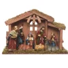 Presepe con natività Saint-Daniel