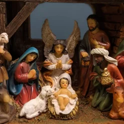 Presepe con natività Sainte-Julia