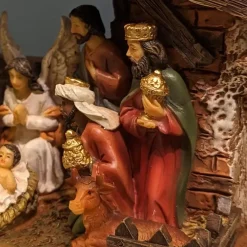 Presepe con natività Sainte-Julia