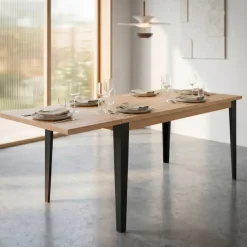 Prolunga per tavolo in rovere massiccio (100 cm) Bristol Naturale
