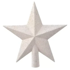Puntale albero Alpine Bianco panna