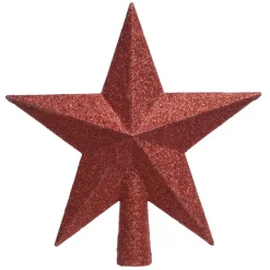 Puntale albero di Natale Alpine Rosso
