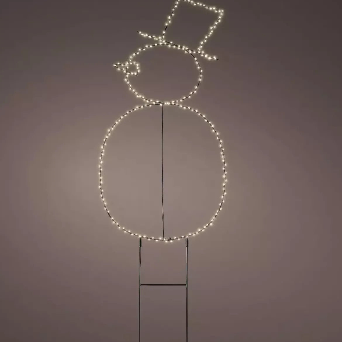 Pupazzo di neve luminoso Freeze Bianco caldo 250 LED