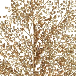 Ramo di foglie (H68 cm) Pioppo glitter Oro