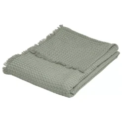 Runner letto cotone (130 x 180 cm) Widdy Verde pallido