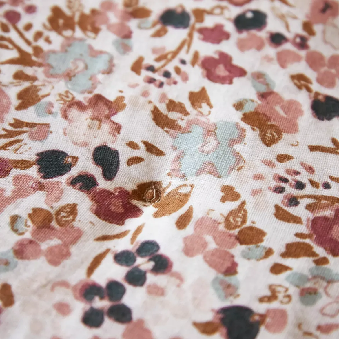 Runner letto garza di cotone (90 x 200 cm) Constance Beige pampa