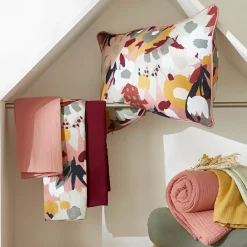 Runner letto in garza di cotone (90 x 200 cm) Azel Multicolore