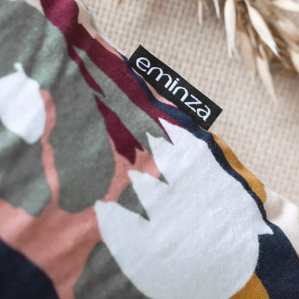Runner letto in garza di cotone (90 x 200 cm) Azel Multicolore