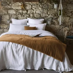 Runner letto velluto di cotone (90 x 200 cm) Victor Camel