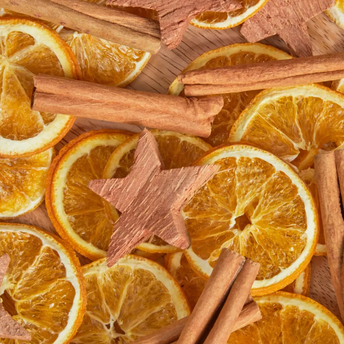 Sacchetto di misto cannella, arancia e noce di cocco Multicolore