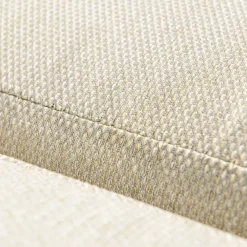 Salotto da giardino in alluminio 7 posti 5 pezzi Amalfi Bianco e beige