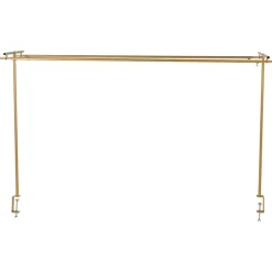 Sbarre decorativa doppia da tavolo oro
