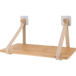 Scaffale adesivo in bambù (40 x H20 cm) Easy Chic Beige