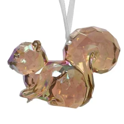 Scoiattolo di Natale da appendere (H6 cm) Marcel Brun iridescente