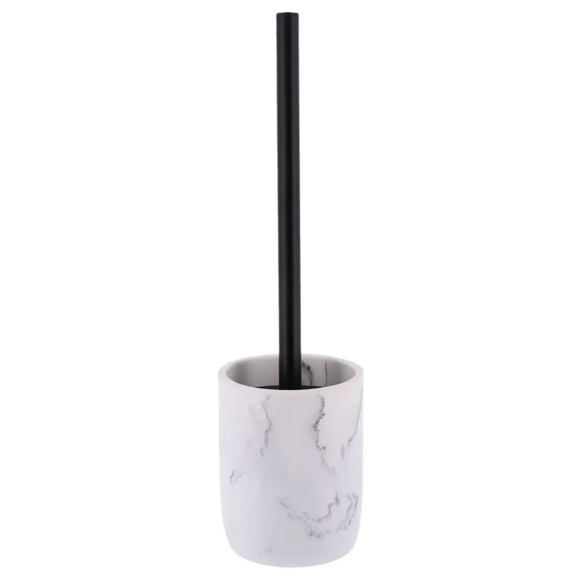 Scopino per WC in poliresina effetto marmo Séma Grigio