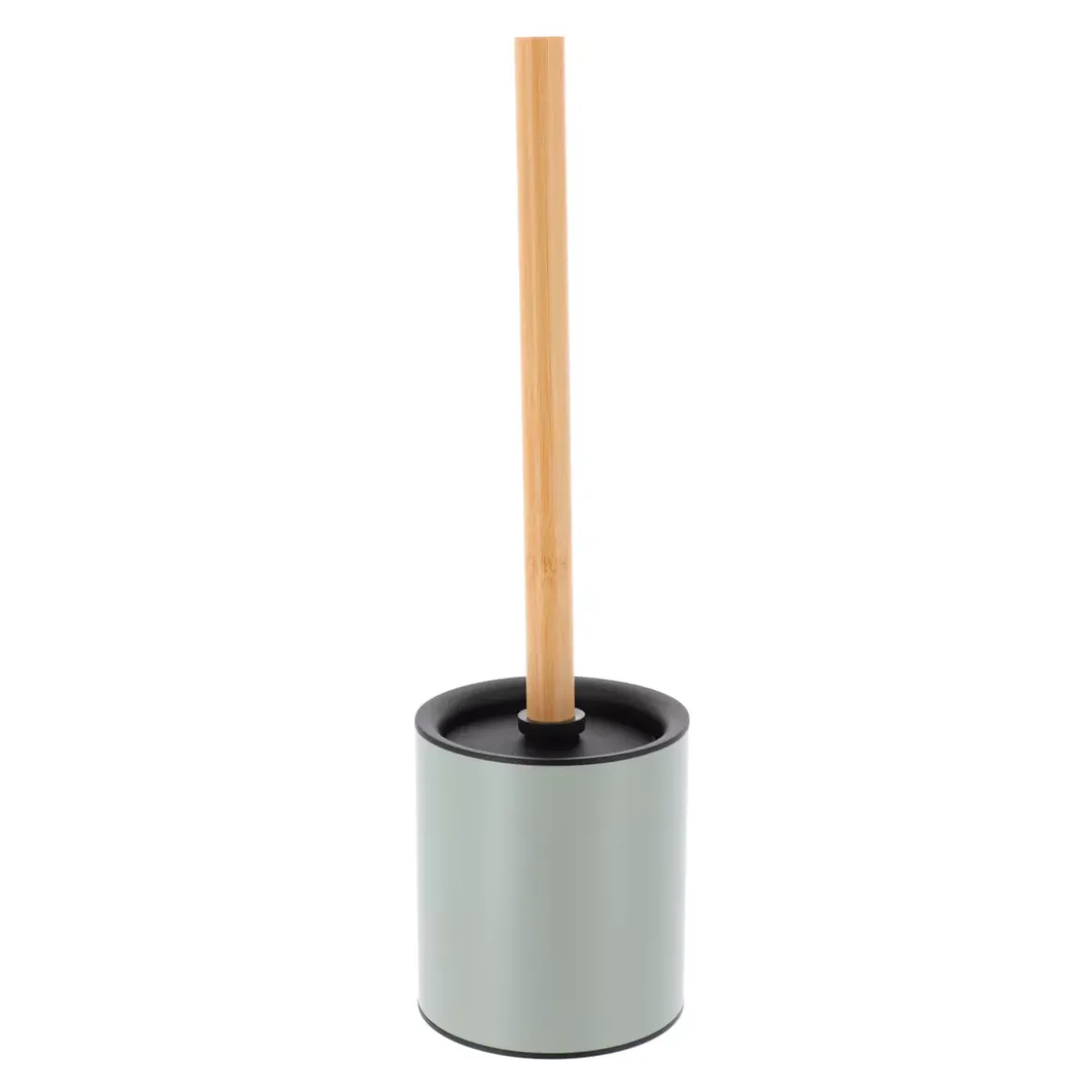 Scopino WC in metallo Purebamboo Verde eucalipto