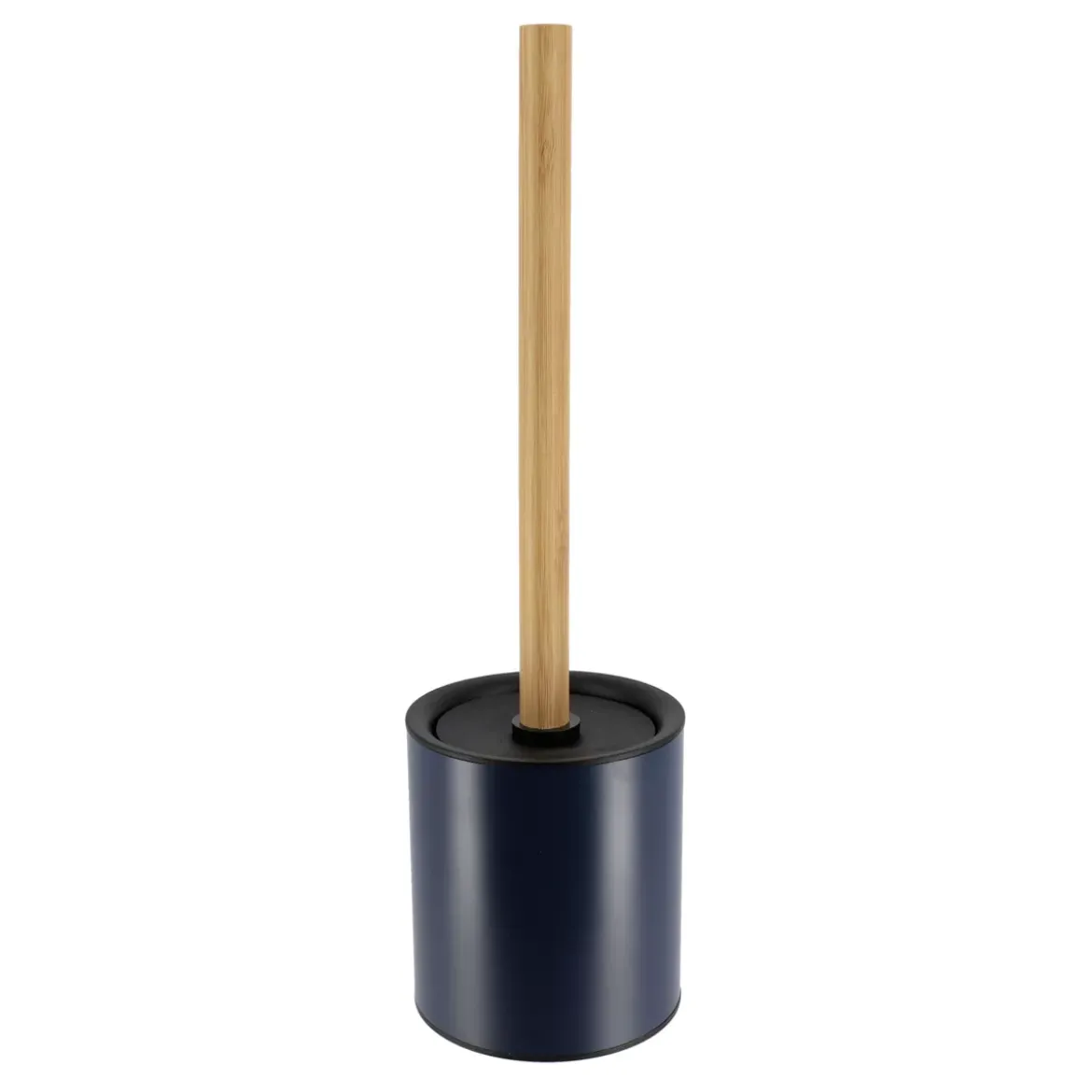 Scopino WC metallo Purebamboo Blu marino