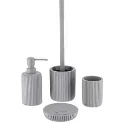 Scopino WC Timeless Striato Grigio chiaro