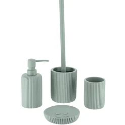 Scopino WC Timeless Striato Verde eucalipto