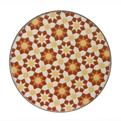 Sedia bistro pieghevole in mosaico Madrid Marrone