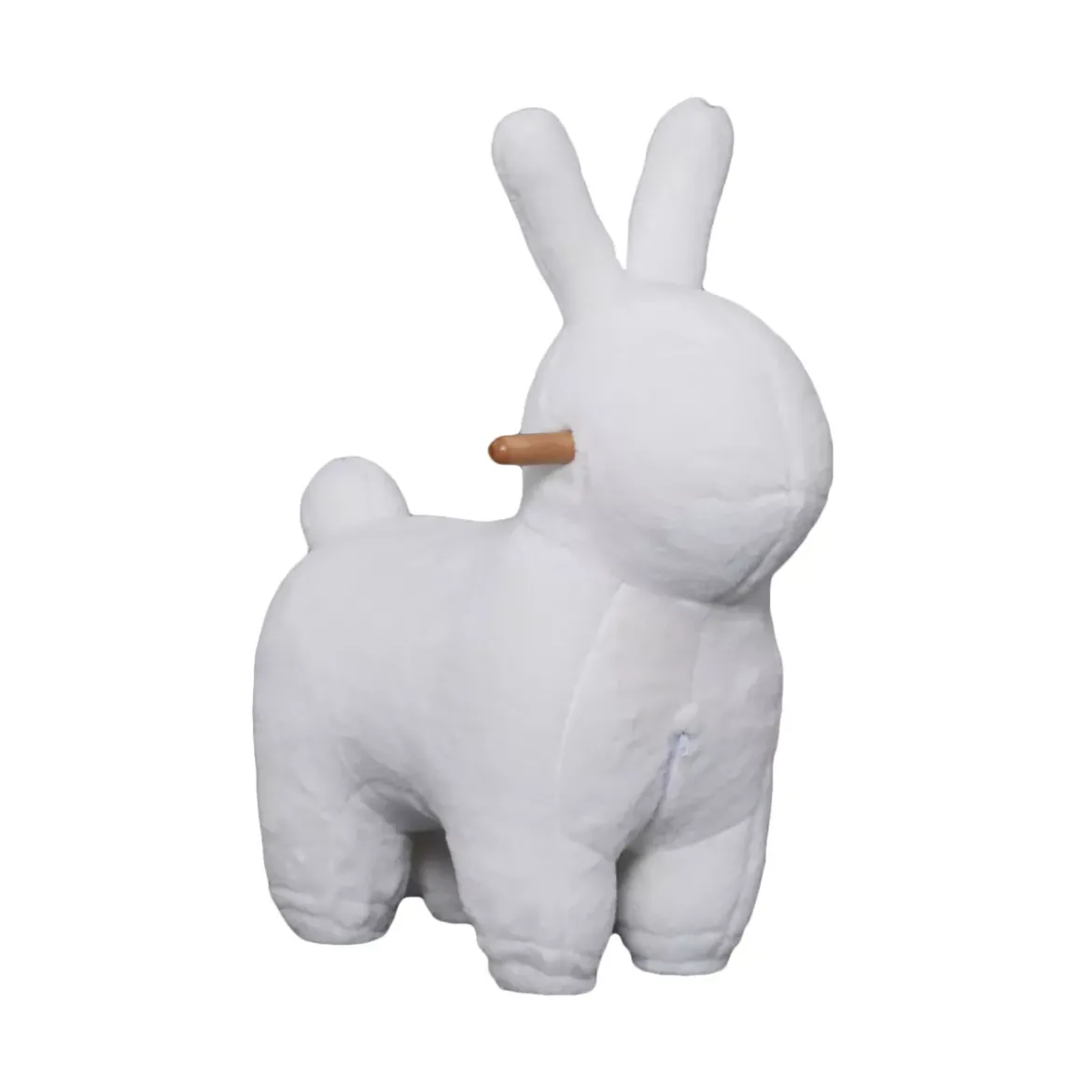 Sedia bambini flanella (Alt 63 cm) Coniglio Bianco