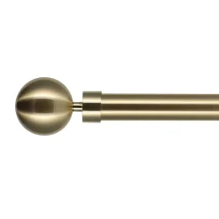 Set bastone tenda allungabile (L120 - L210 cm / D28 mm) Hera Oro