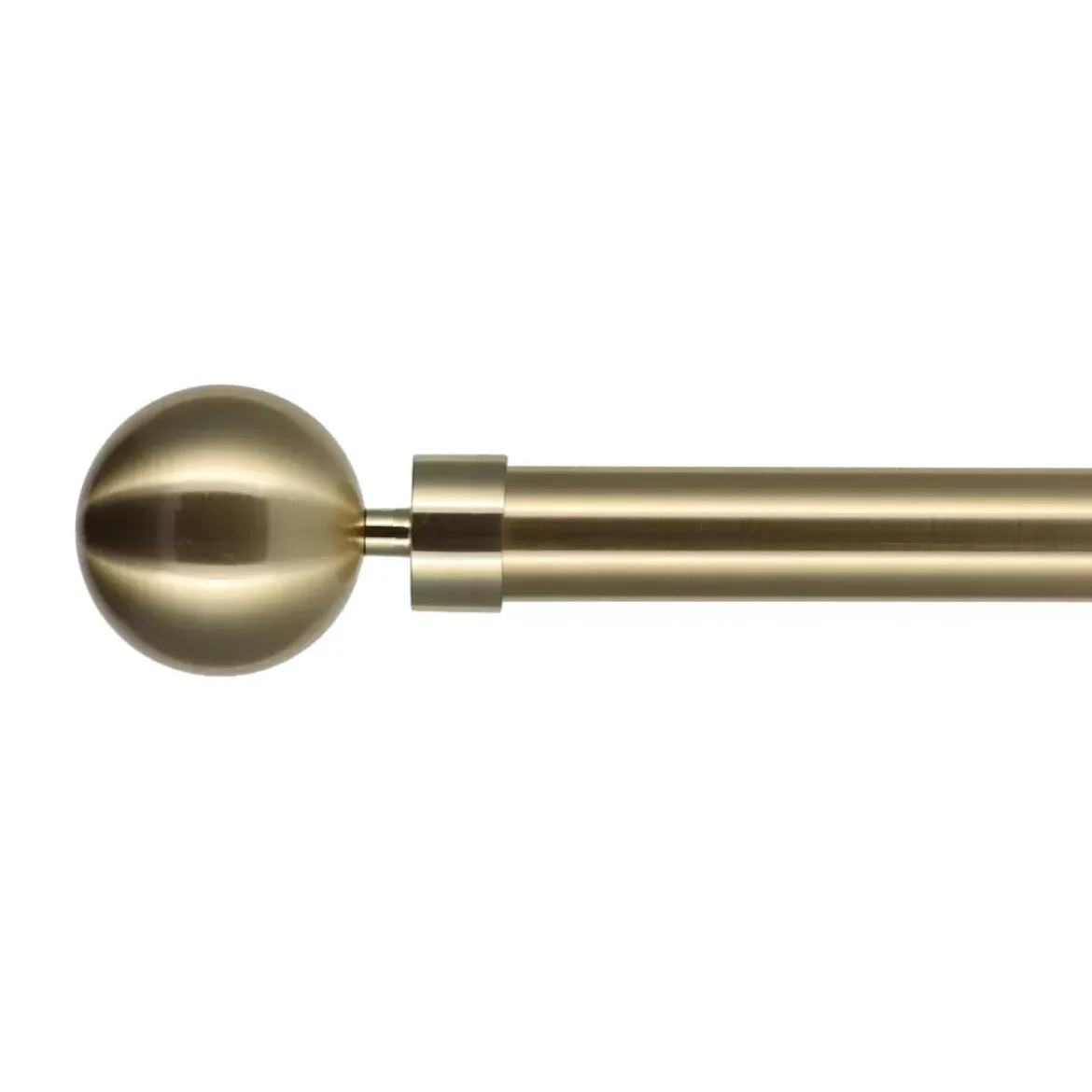Set bastone tenda allungabile (L120 - L210 cm / D28 mm) Hera Oro