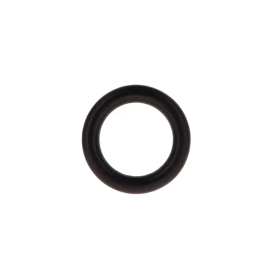 Set di 10 anelli in legno (D28 mm) Nils Nero opaco