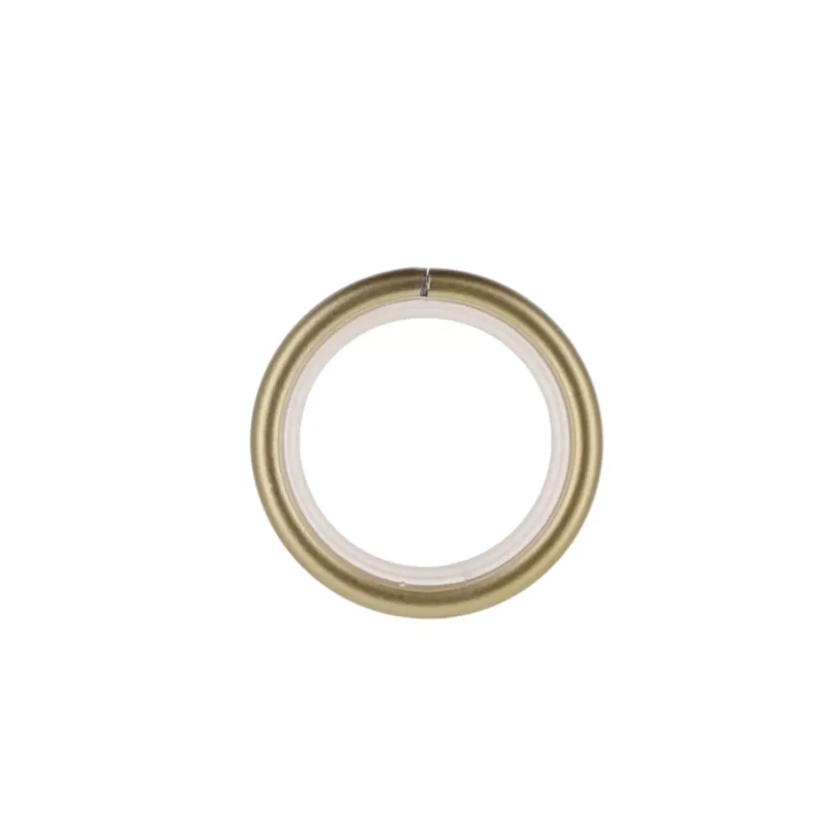 Set di 8 anelli per asta tenda in metallo (Diametro 20 mm) Jim Oro
