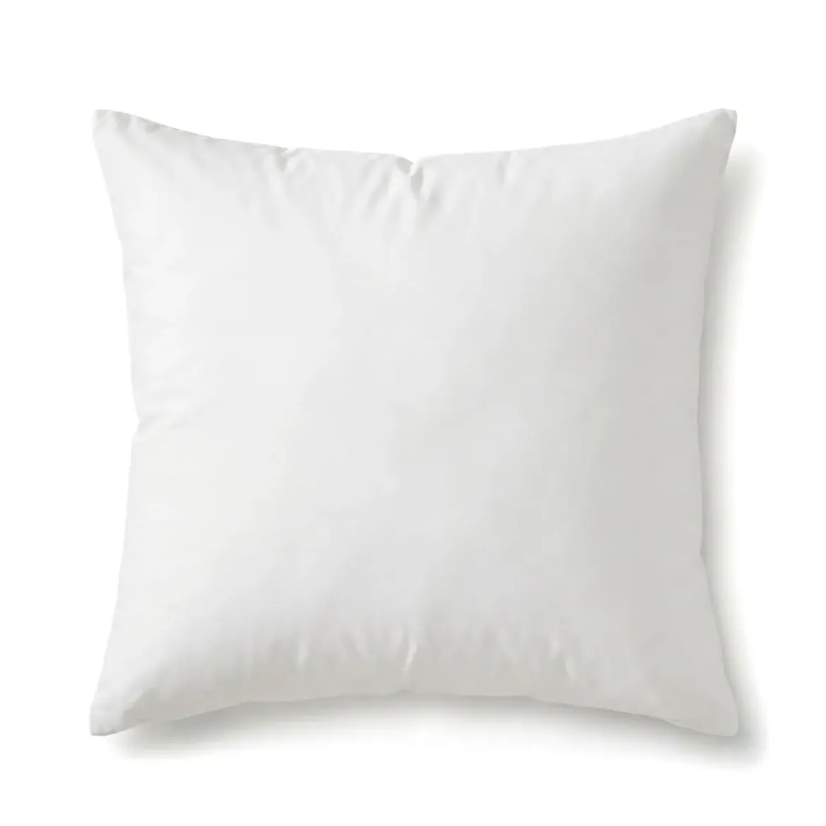 Set di 2 cuscini letto quadrati (60 cm) Morbido Antiacaro Bianco