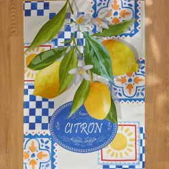 Set di 3 strofinacci in cotone (50 x 70 cm) Grasse Multicolore