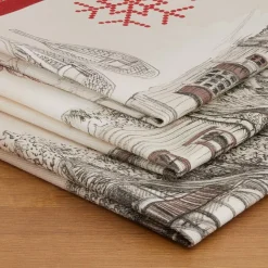 Set di 3 strofinacci in cotone (50 x 70 cm) Alpage Multicolore