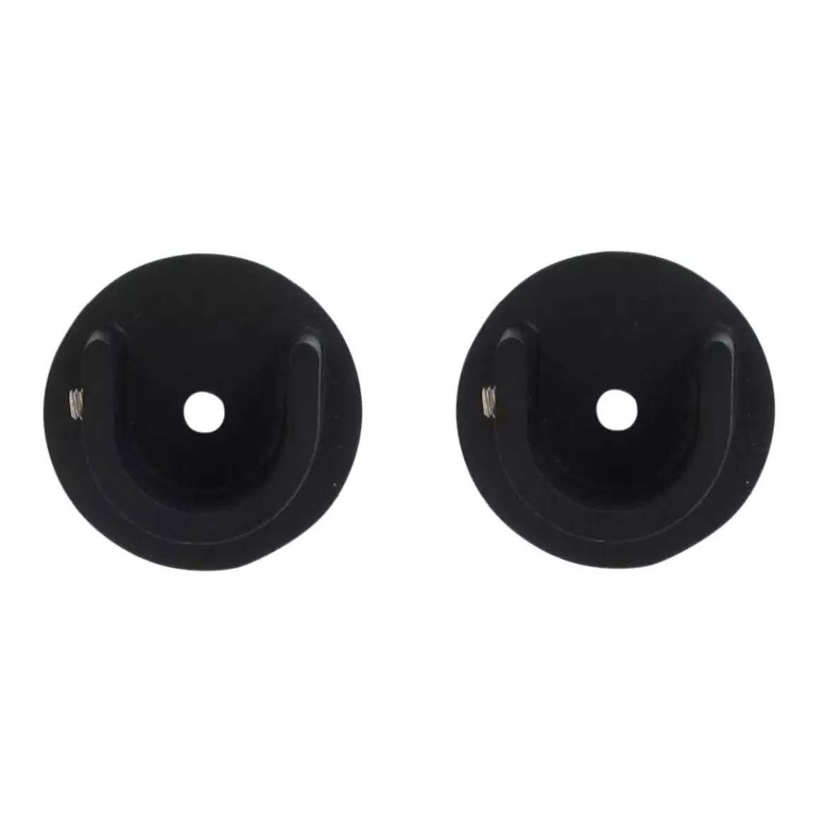 Set di 2 supporti (D20) Jim Nero opaco