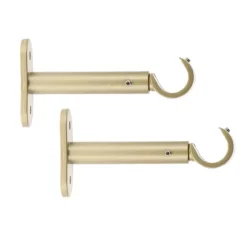 Set di 2 supporti fissi (L90-L150 / D20 mm) Jim gouttière Oro