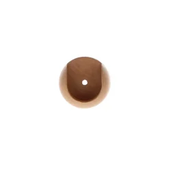 Set di 2 supporti per asta tenda in legno (D28 mm) Nils Beige Verniciato