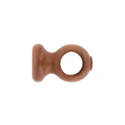 Set di 2 supporti soffitto asta in legno (L8 cm / D28 mm) Nils Naturale