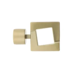 Set di 2 terminali per asta in metallo (D28 mm) Upper East Side Oro