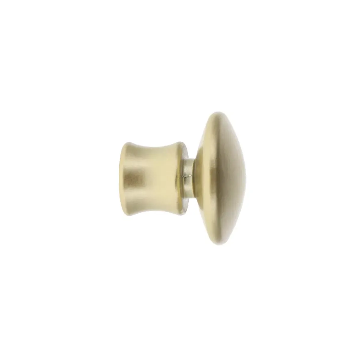 Set di 2 terminali per asta in metallo (D20 mm) Fungo Oro