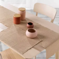 Set di 2 tovagliette juta Leny Beige