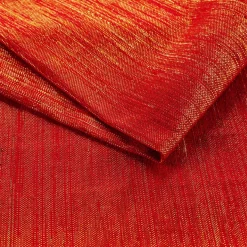 Set di 3 tovaglioli cotone Elegancia Rosso