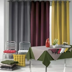 Set di 3 tovaglioli Essentiel Verde cachi