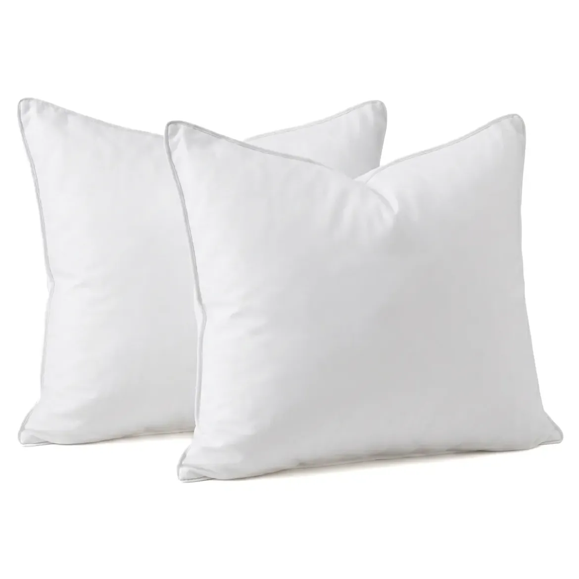 Set Piumone caldo antiacari (260 x 240 cm) + 2 Cuscini (60 x 60 cm) Comète Bianco