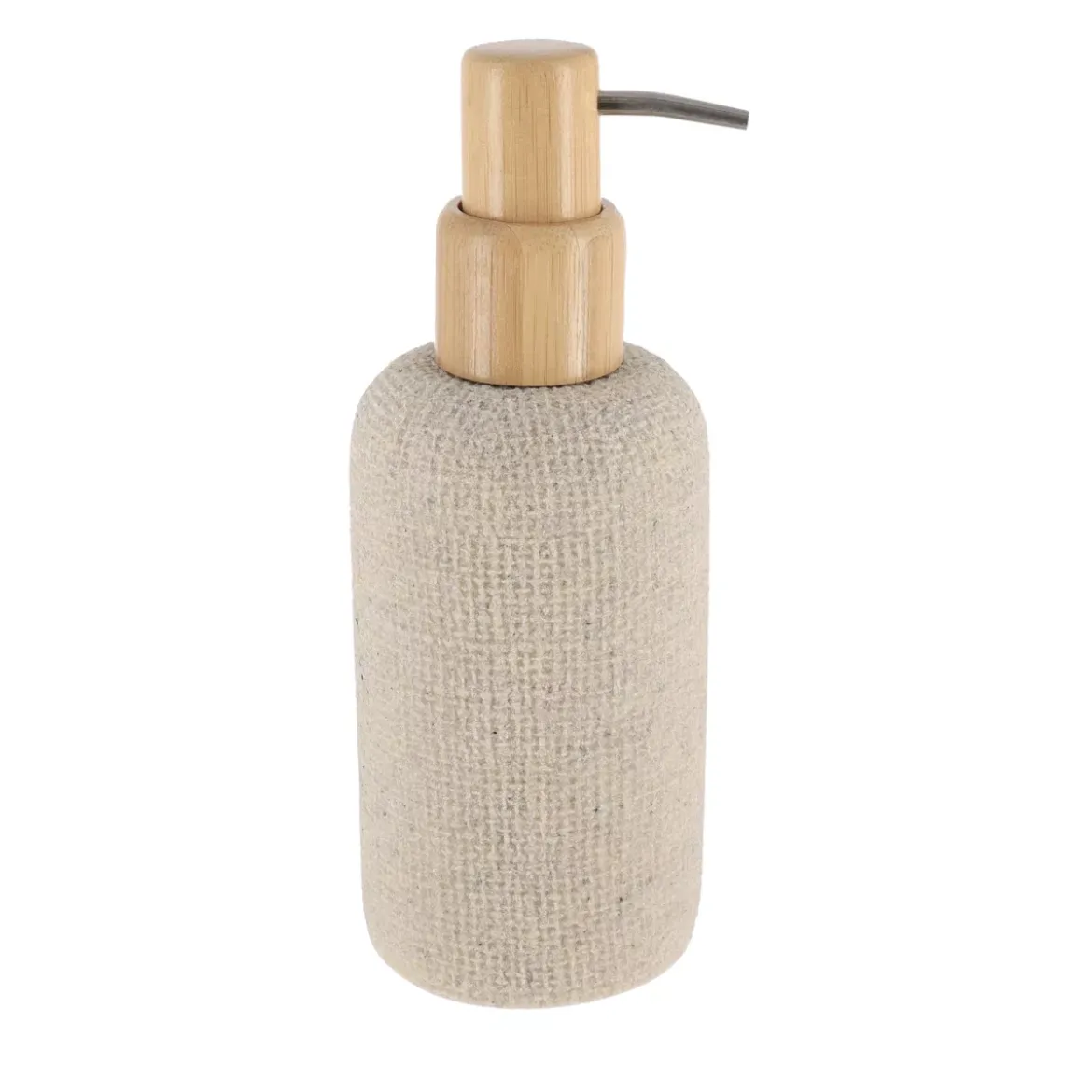 Set di accessori bagno Effetto Maille Beige