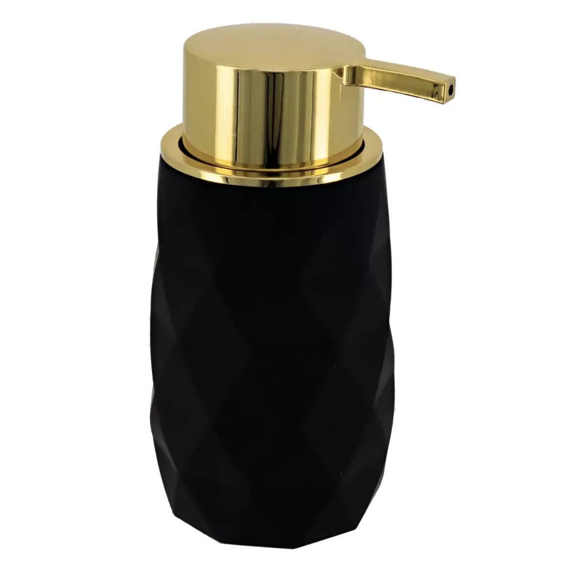 Set di accessori bagno gomma Rubby Nero