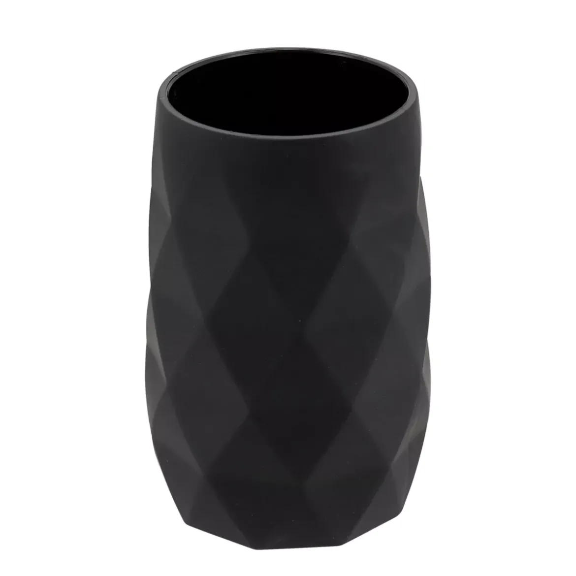 Set di accessori bagno gomma Rubby Nero